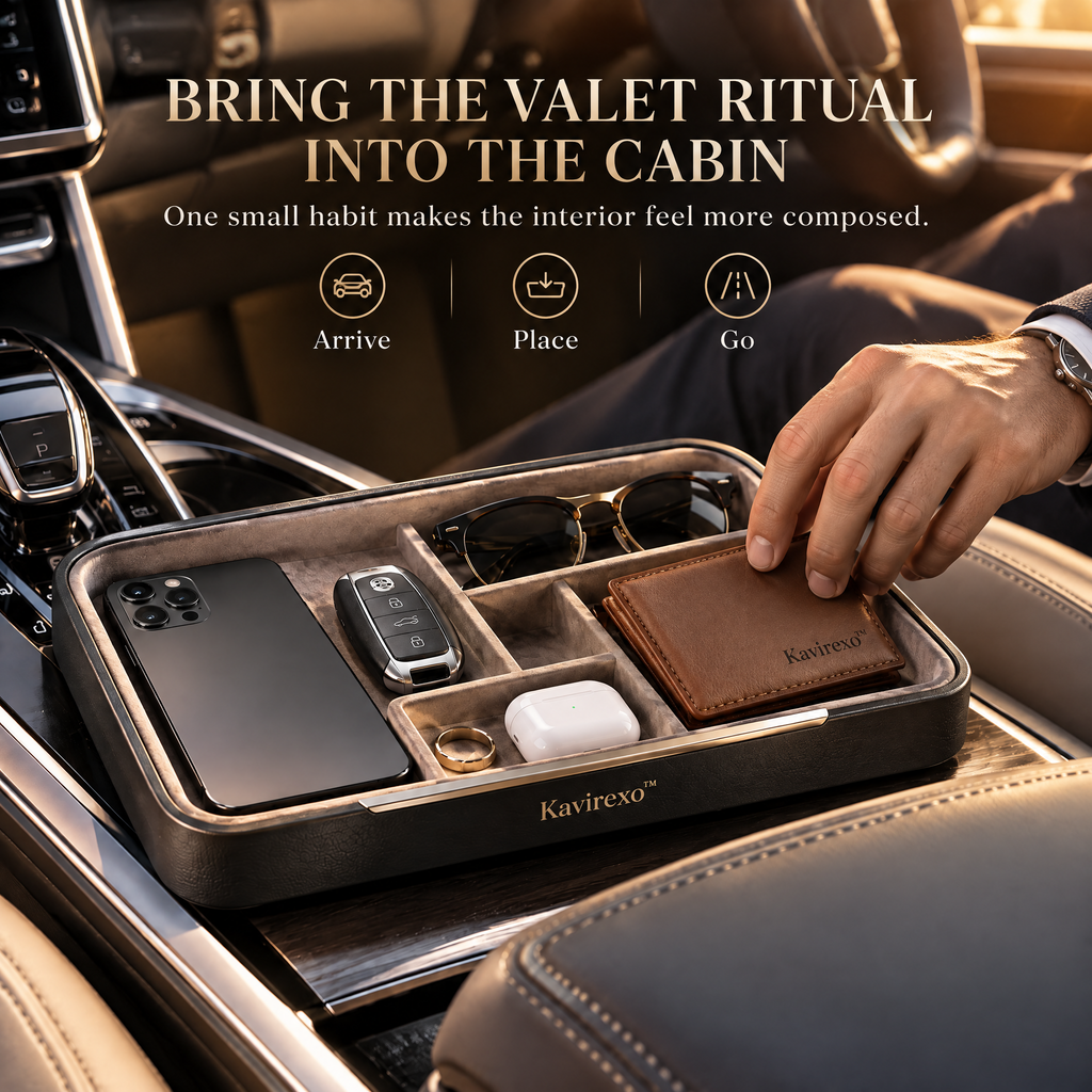 Kavirexo™ Car Entry Valet Tray