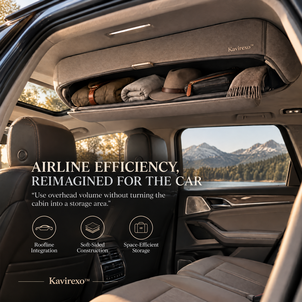 Kavirexo™ Overhead Soft-Goods Vault