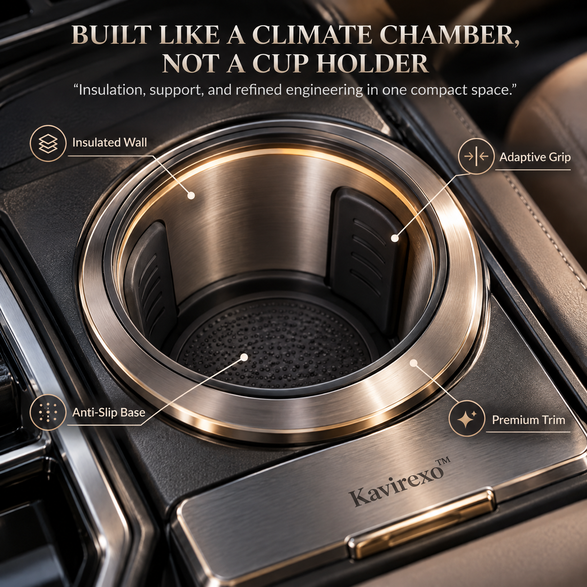 Kavirexo™ Cabin Climate Cup Vault