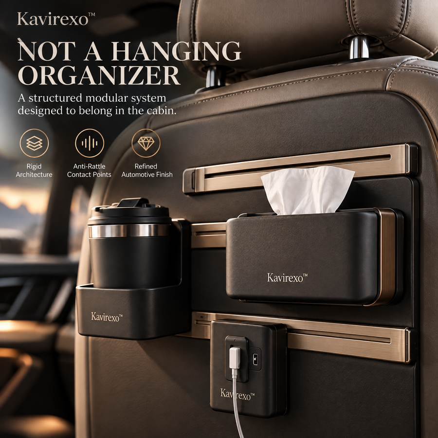 Kavirexo™ Seatback Modular Travel Wall