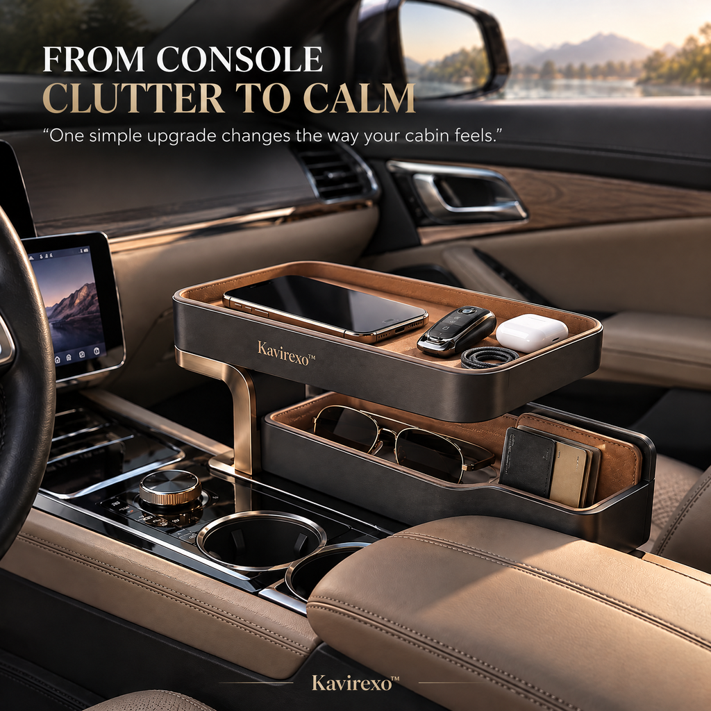 Kavirexo™ Center Console Floating Organizer