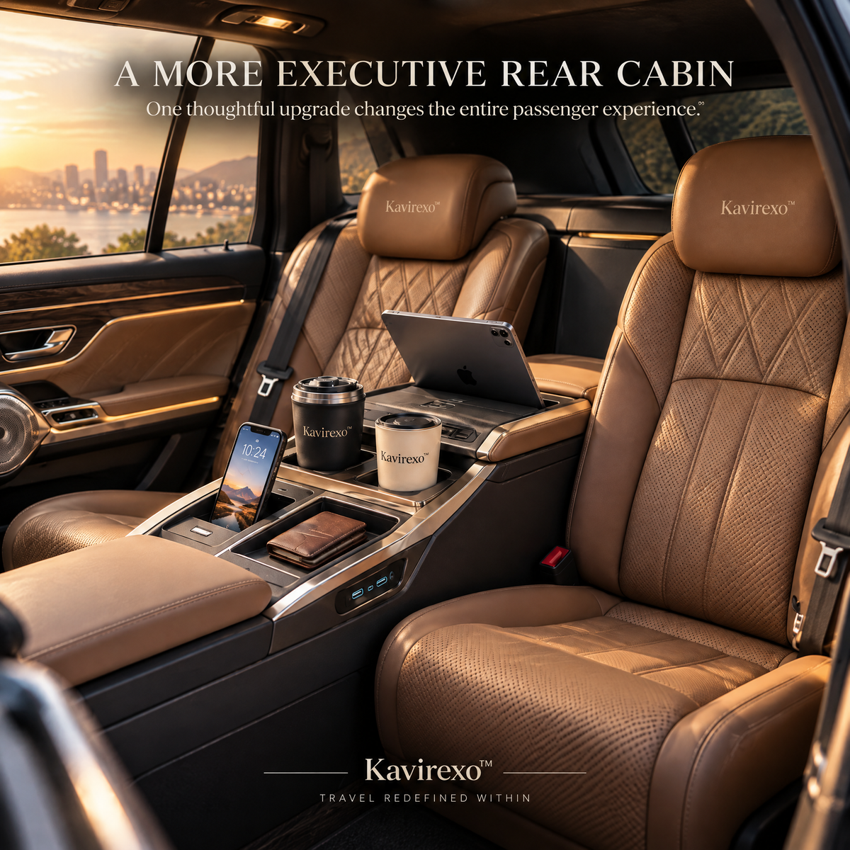 Kavirexo™ Rear Seat Executive Console