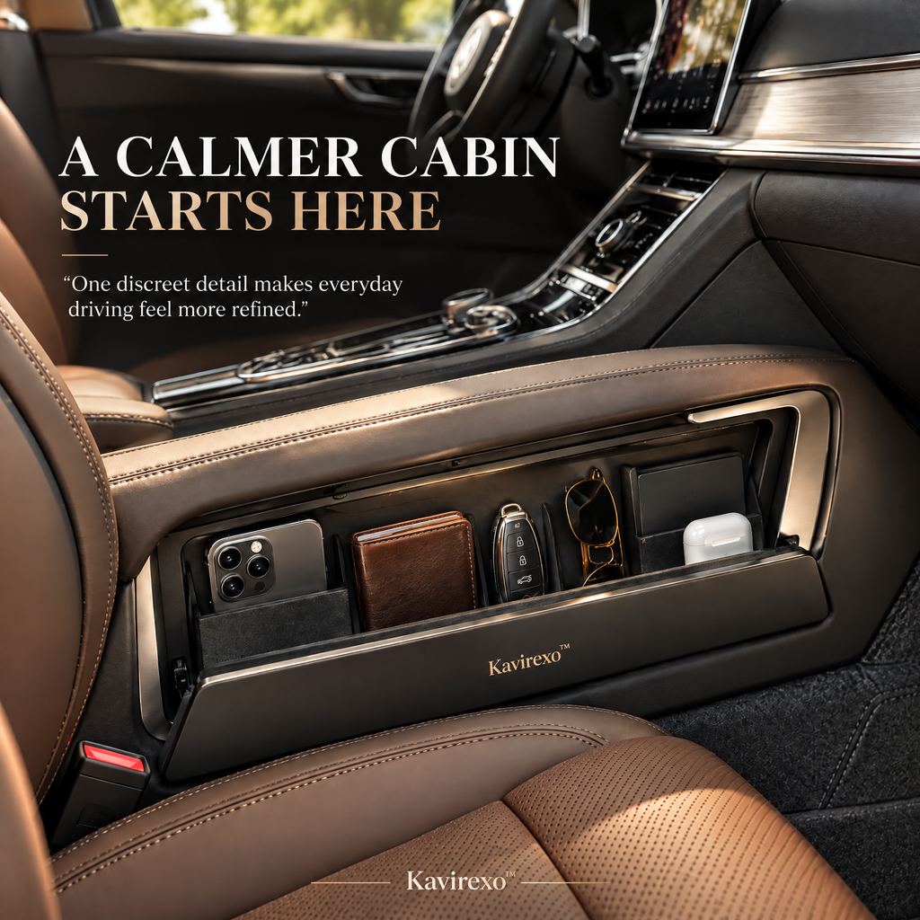 Kavirexo™ Seat-Side Hidden Valet Dock