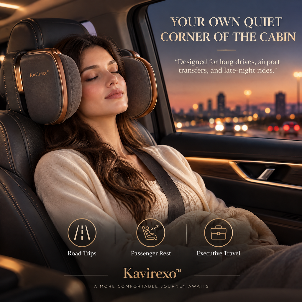Kavirexo™ Adaptive Headrest Comfort Wing