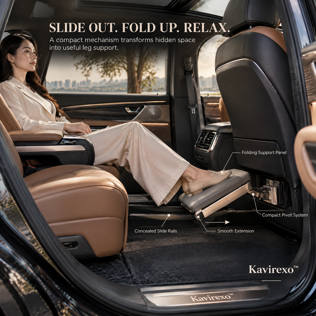 Kavirexo™ Retractable Footrest Lounge System