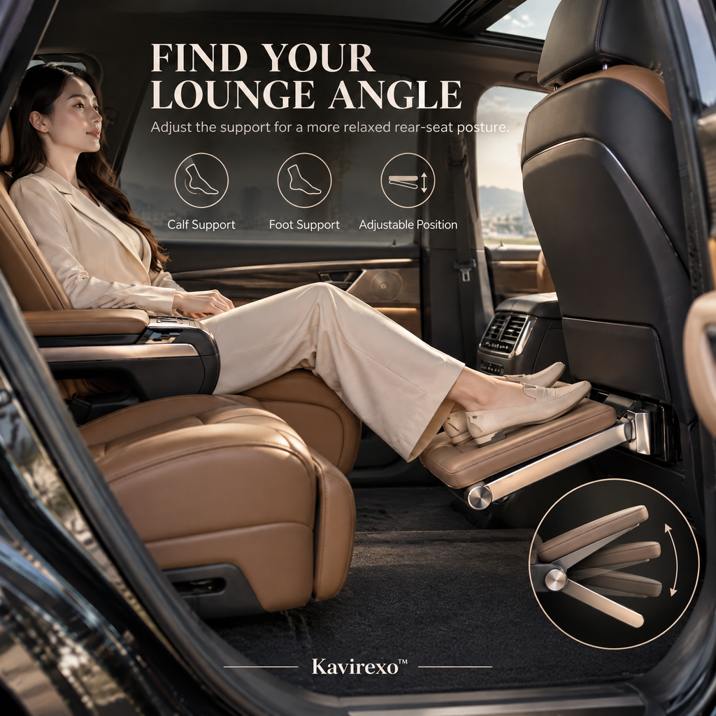 Kavirexo™ Retractable Footrest Lounge System