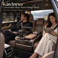 Kavirexo™ Convertible Rear Seat Lounge Dock