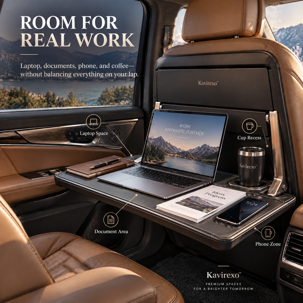 Kavirexo™  Fold-Out Passenger Workstation