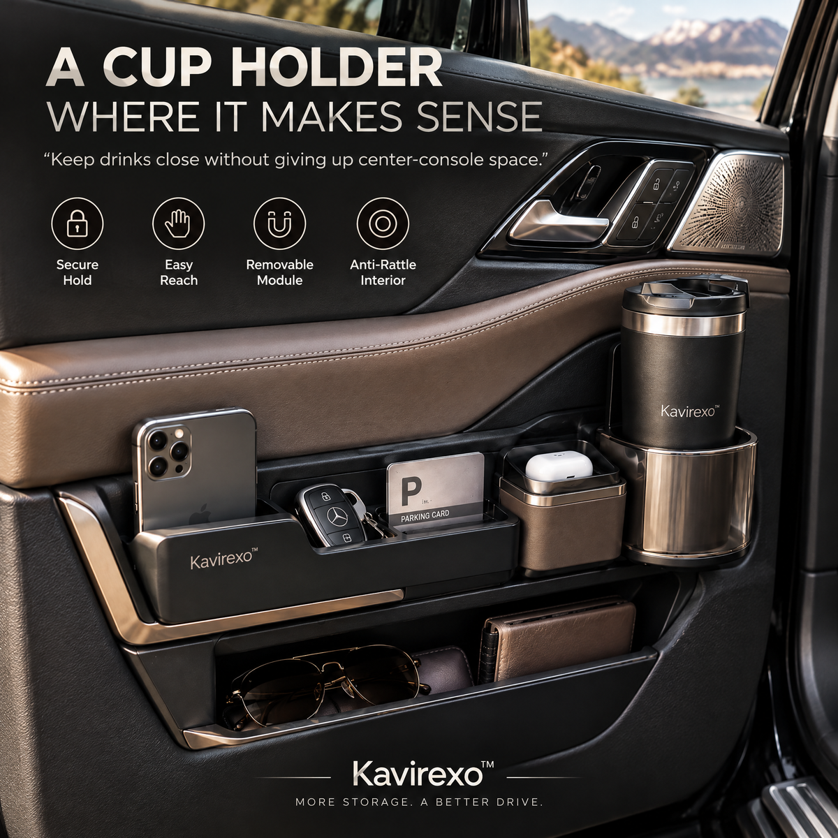 Kavirexo™ Door Pocket Expansion System