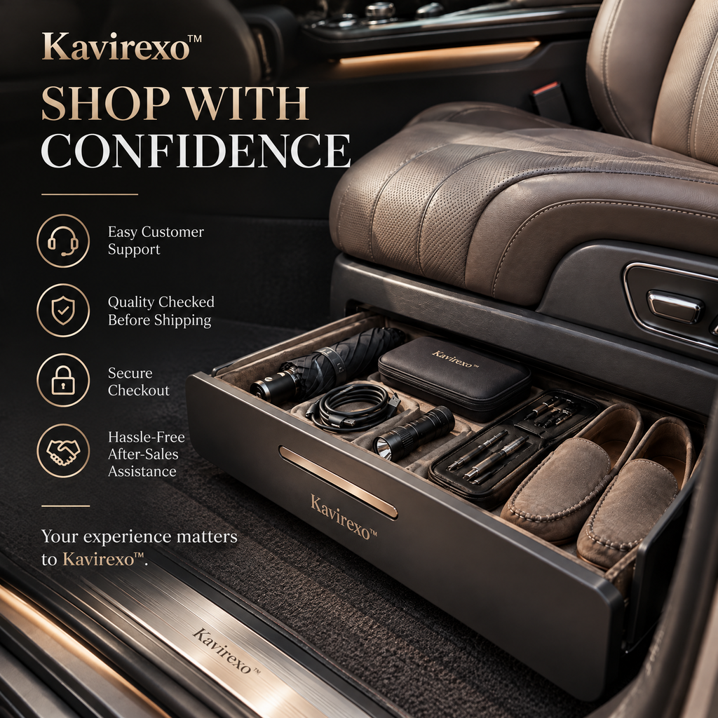 Kavirexo™ Under-Seat Pull-Out Drawer