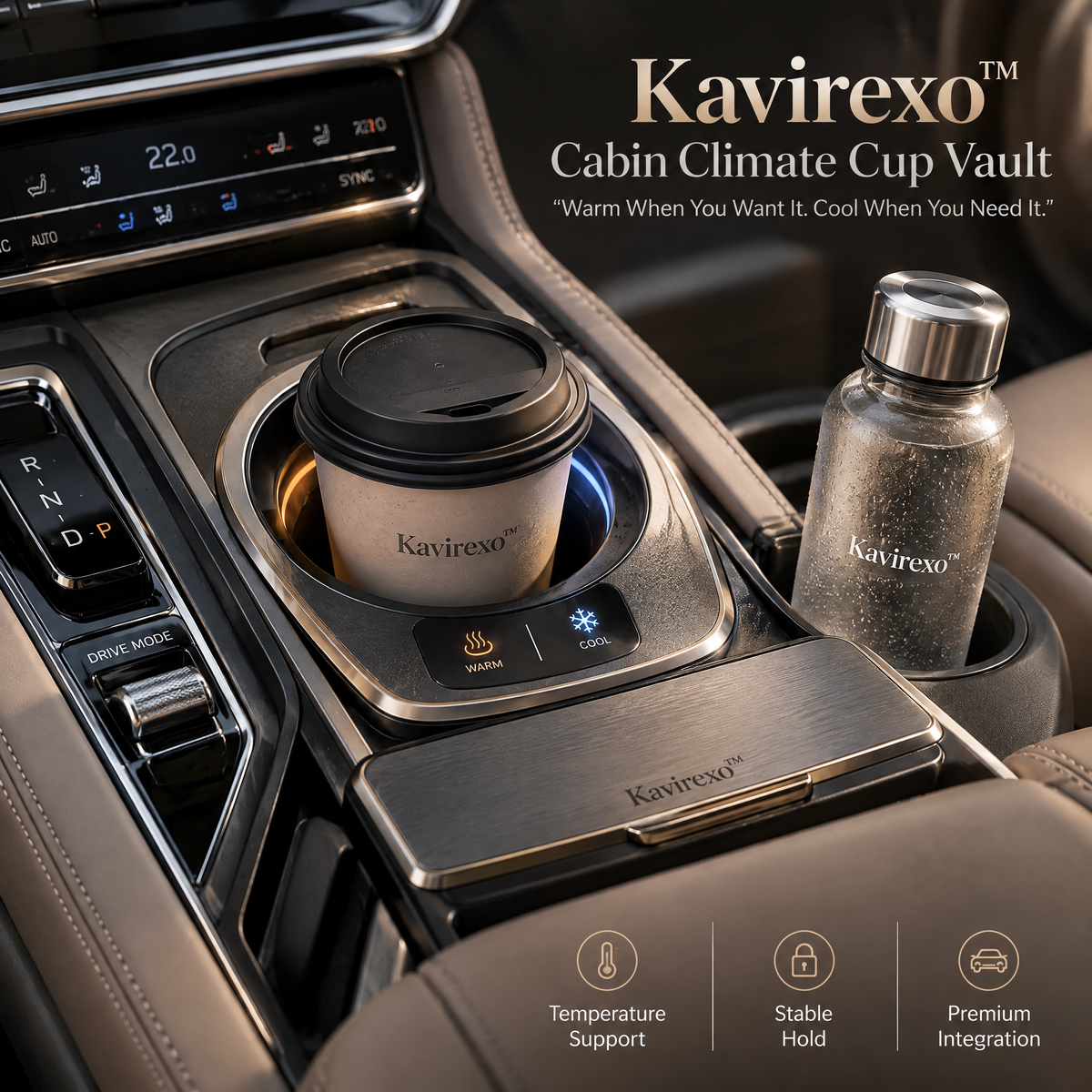Kavirexo™ Cabin Climate Cup Vault