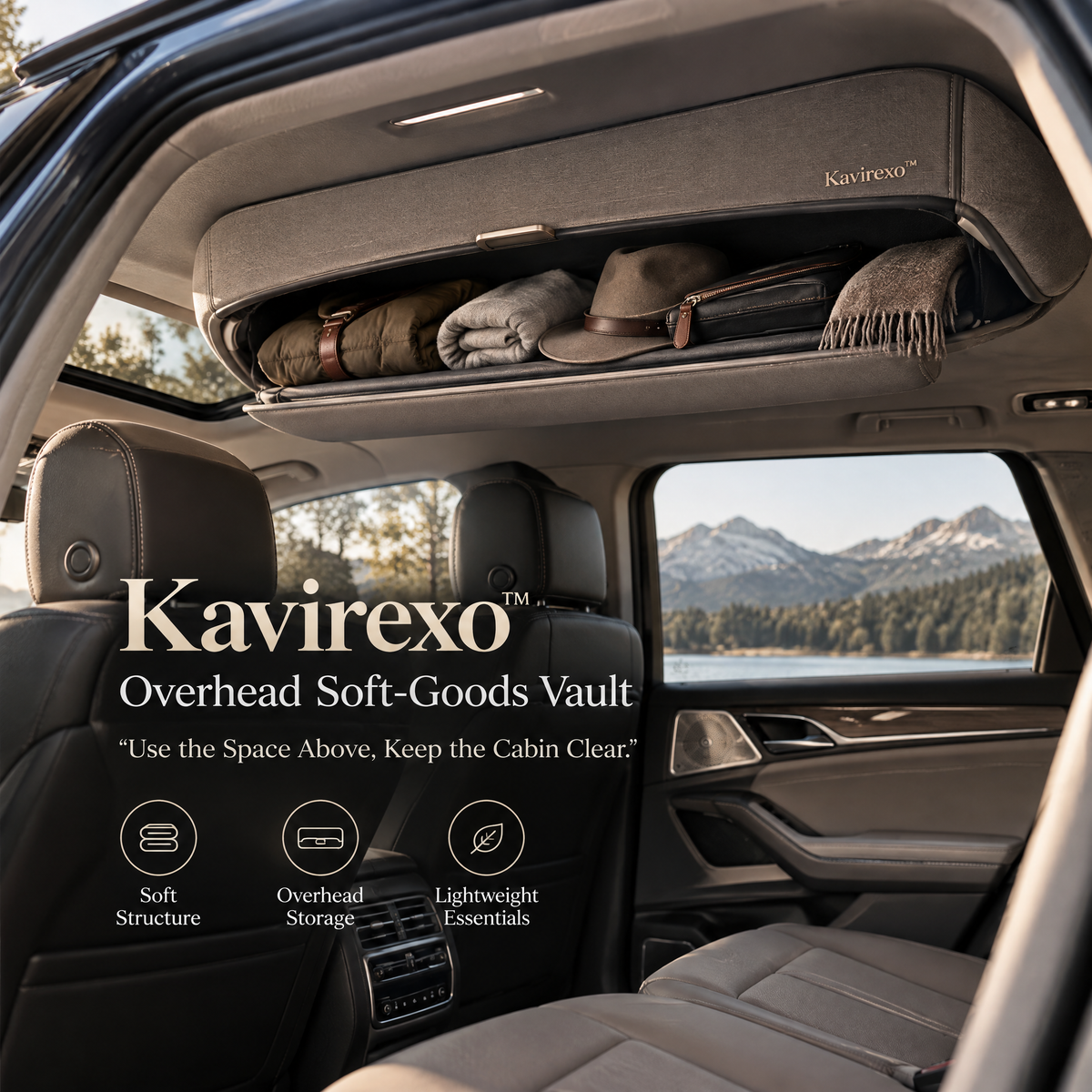 Kavirexo™ Overhead Soft-Goods Vault
