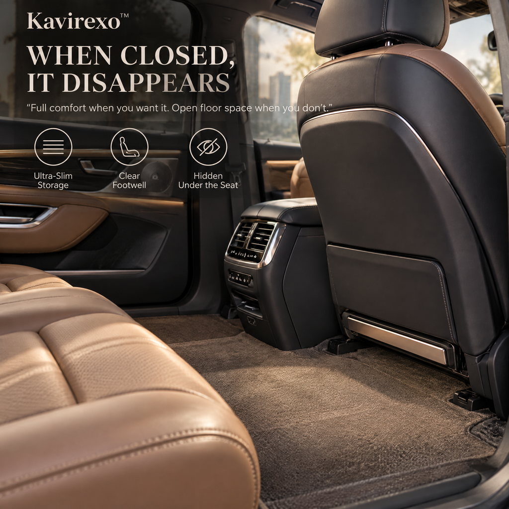 Kavirexo™ Retractable Footrest Lounge System