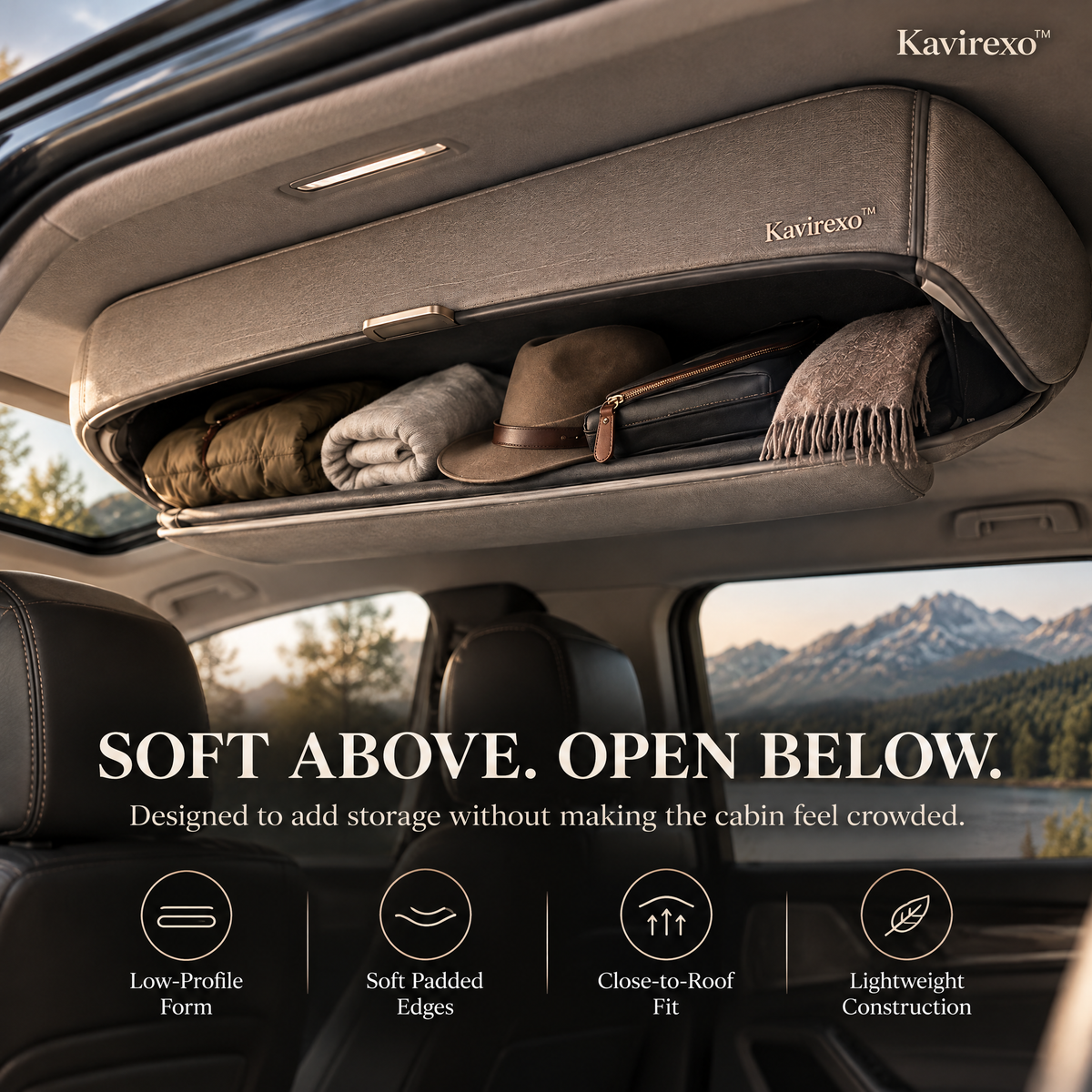 Kavirexo™ Overhead Soft-Goods Vault
