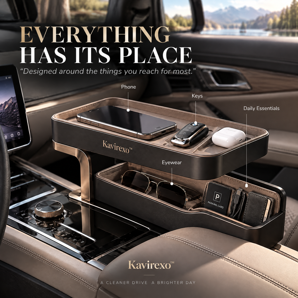 Kavirexo™ Center Console Floating Organizer
