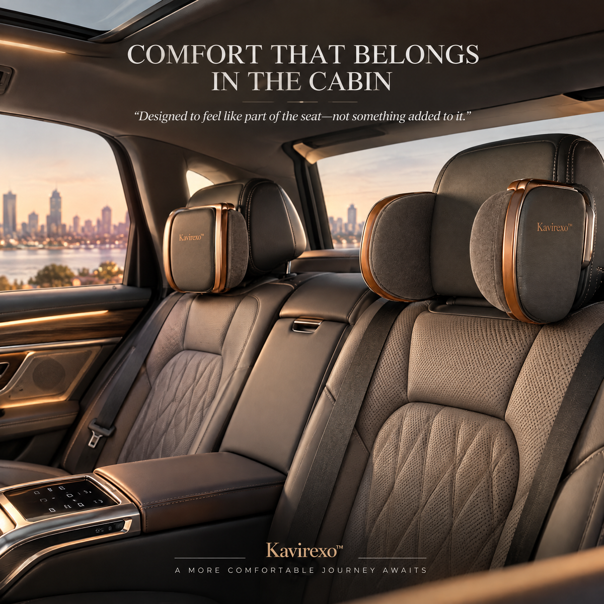 Kavirexo™ Adaptive Headrest Comfort Wing