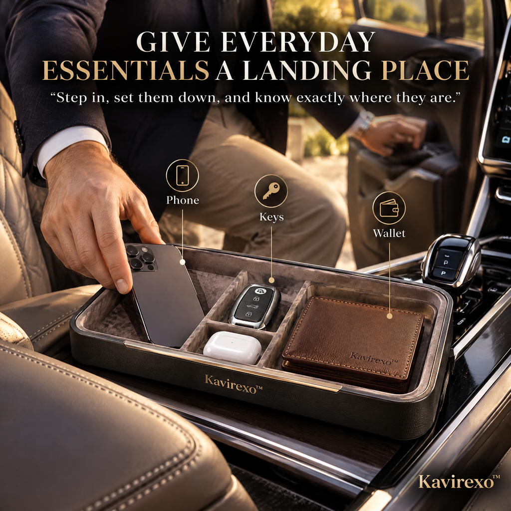 Kavirexo™ Car Entry Valet Tray