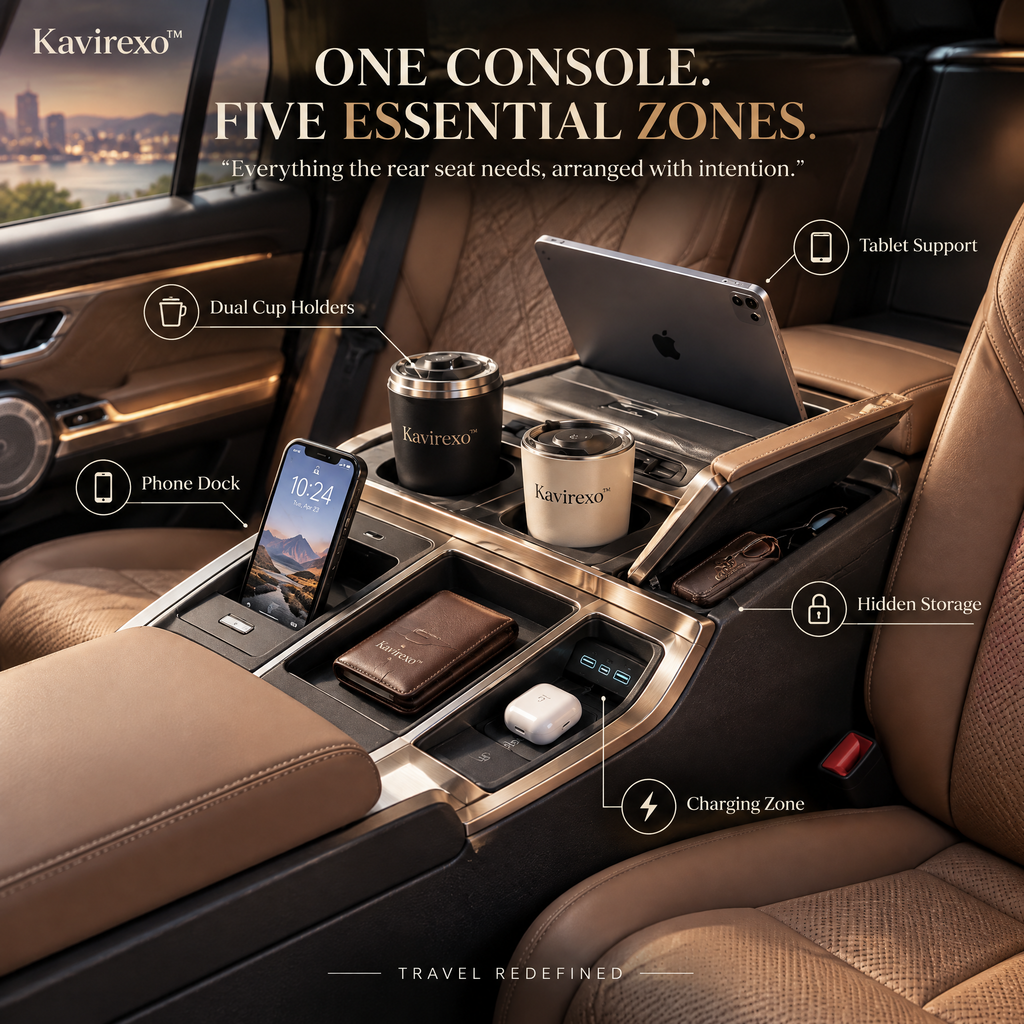 Kavirexo™ Rear Seat Executive Console
