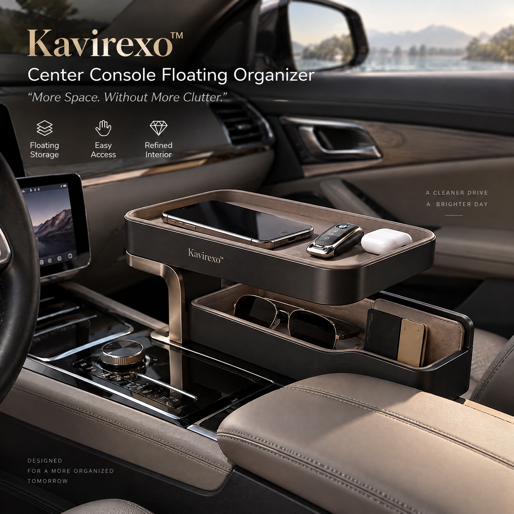 Kavirexo™ Center Console Floating Organizer