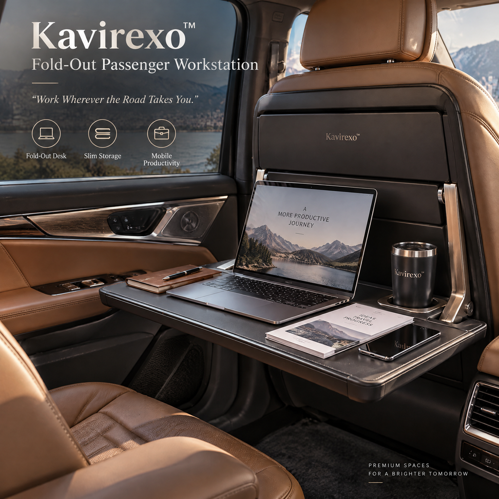 Kavirexo™  Fold-Out Passenger Workstation