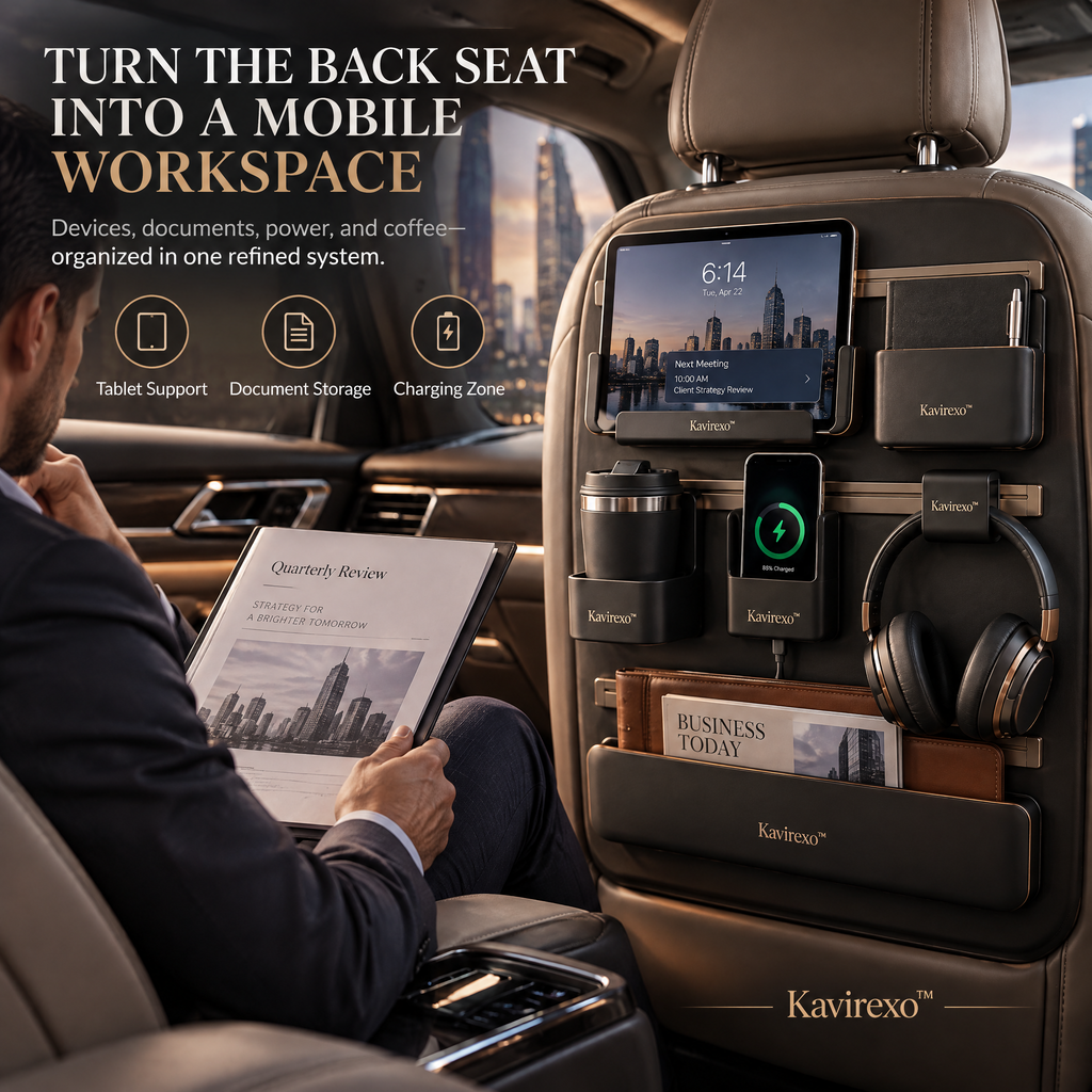 Kavirexo™ Seatback Modular Travel Wall