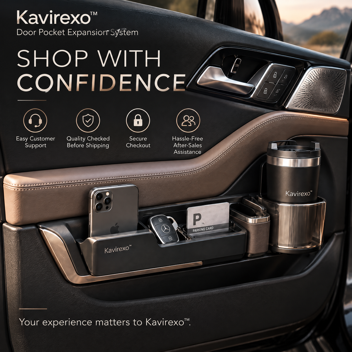 Kavirexo™ Door Pocket Expansion System
