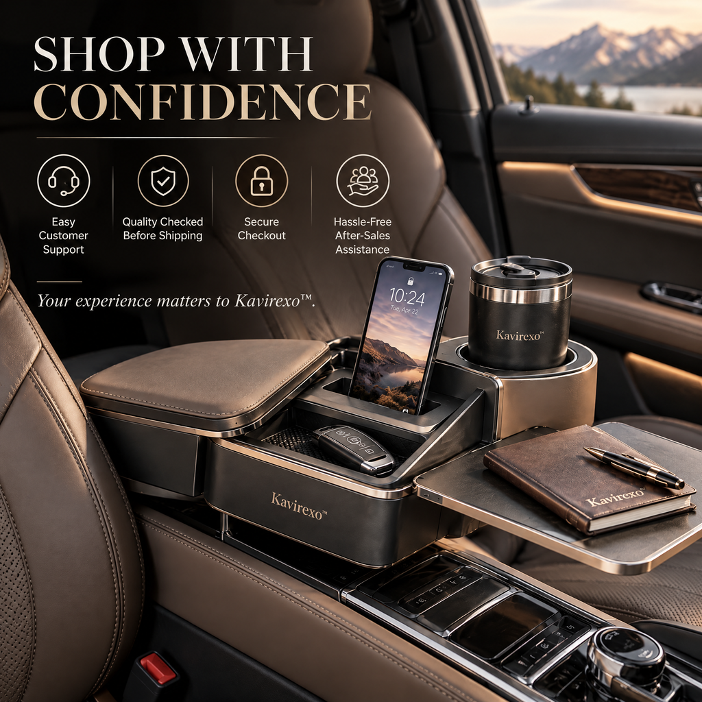 Kavirexo™ Rotating Armrest Utility Hub