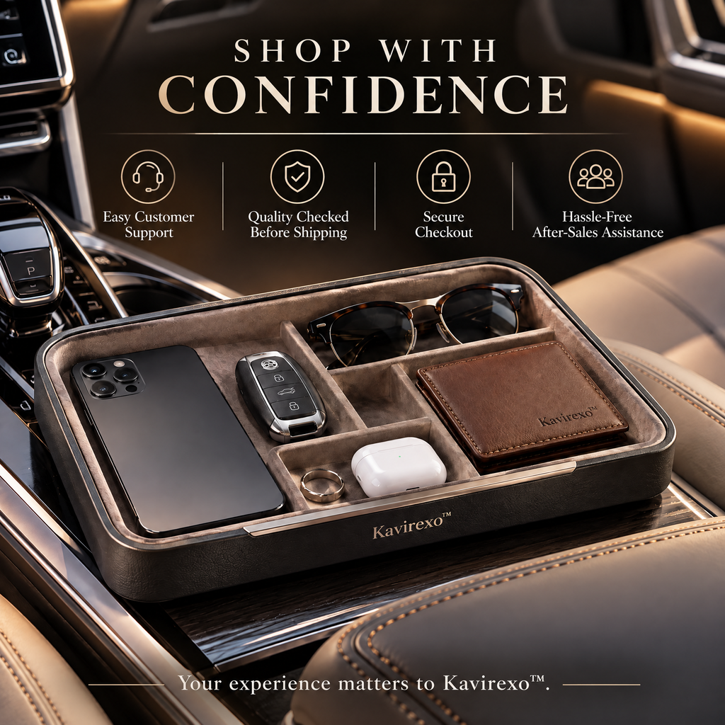 Kavirexo™ Car Entry Valet Tray