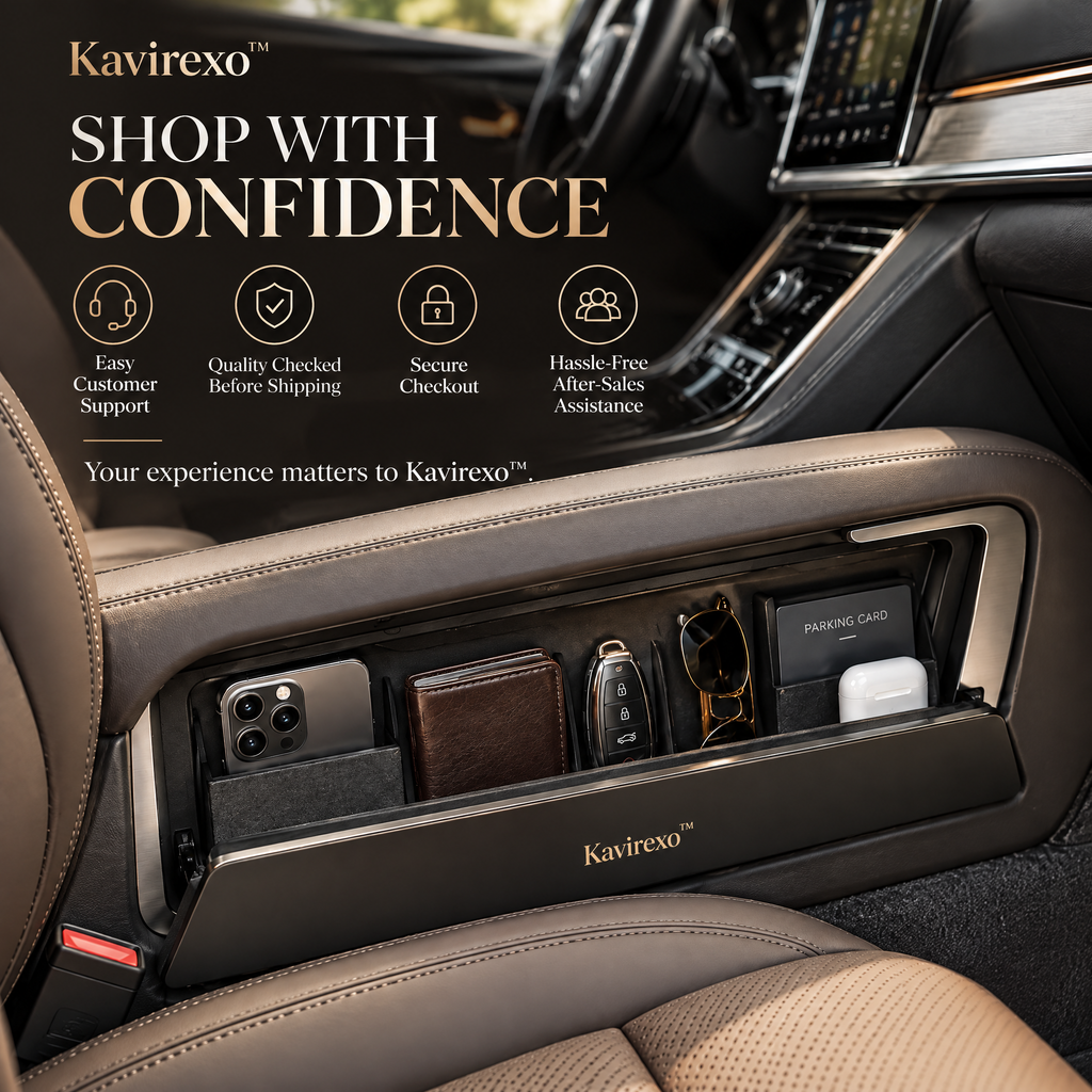 Kavirexo™ Seat-Side Hidden Valet Dock